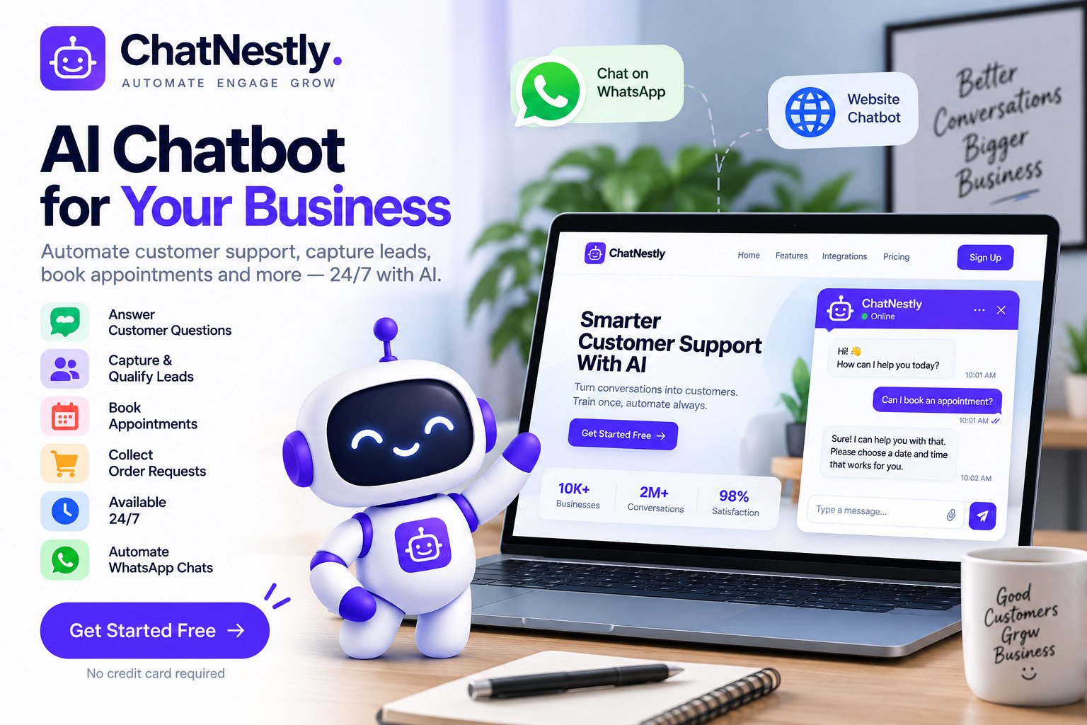 Chatnestly Ai chatBot