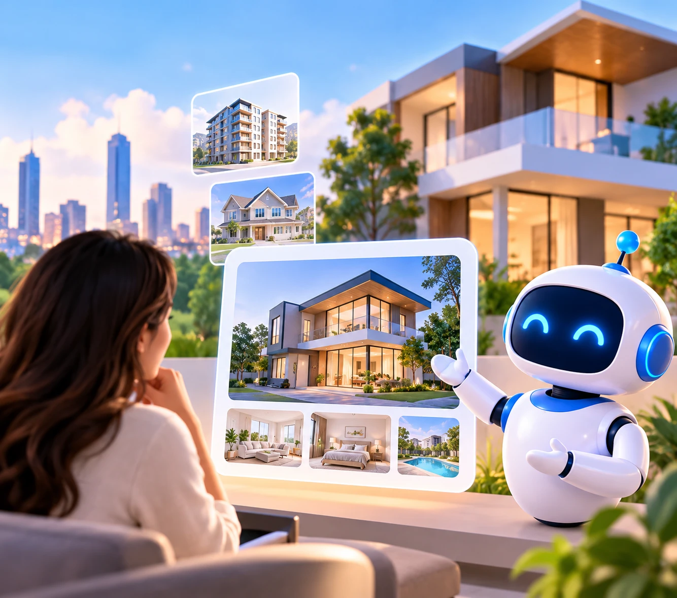 AI chatbot for real estate chatbot solution