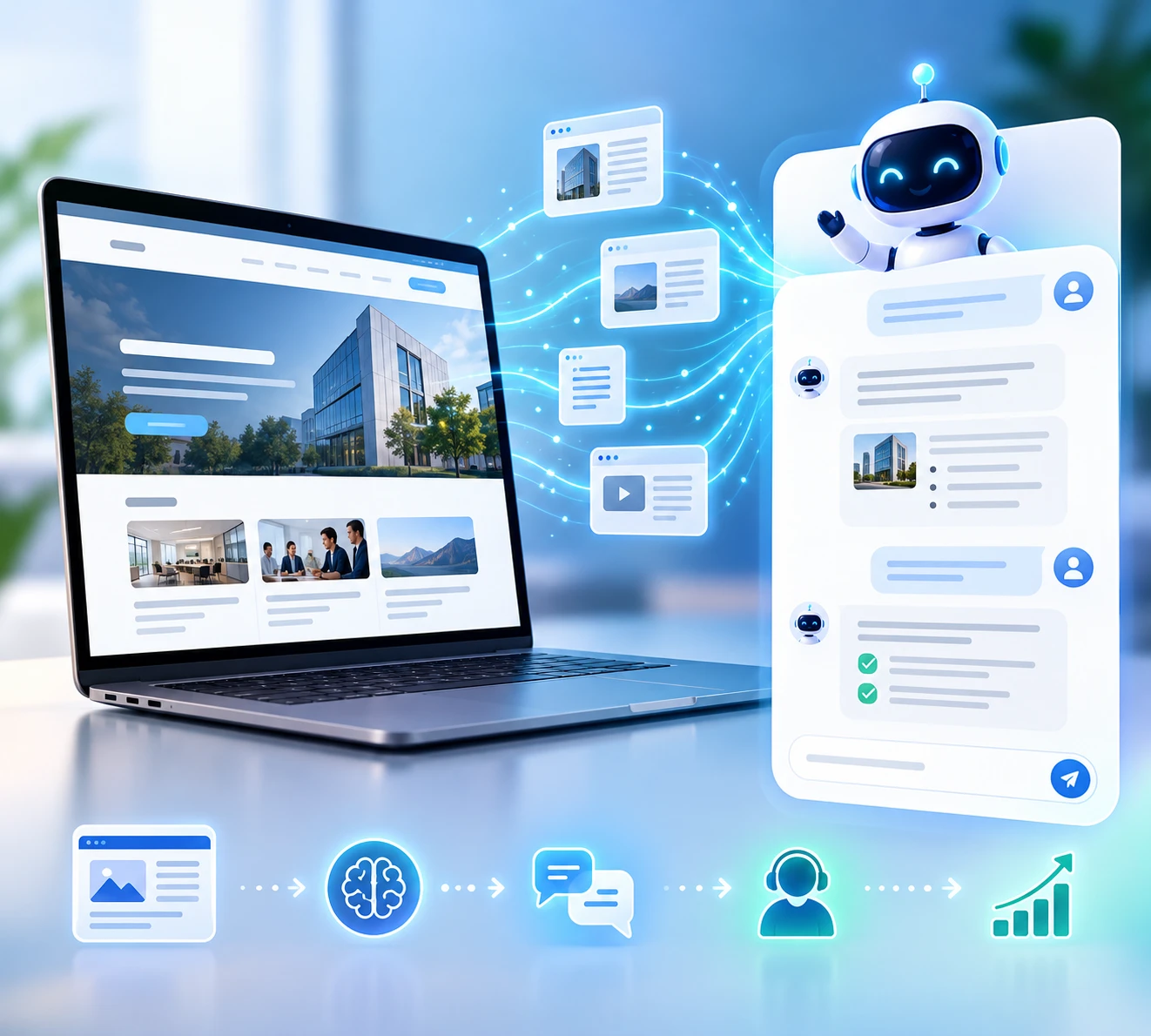 Chatbot trained on your website chatbot solution