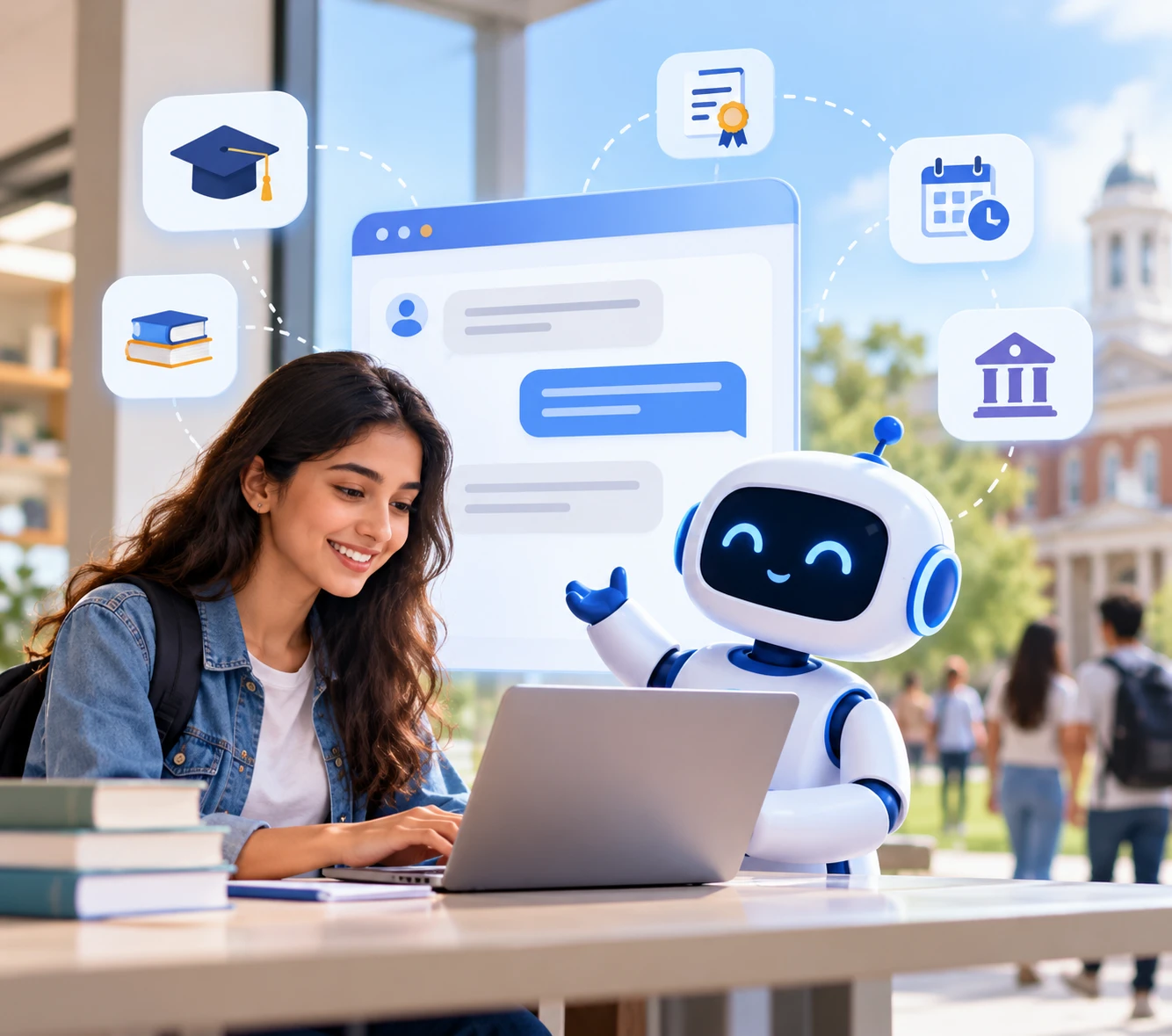 AI chatbot for education chatbot solution
