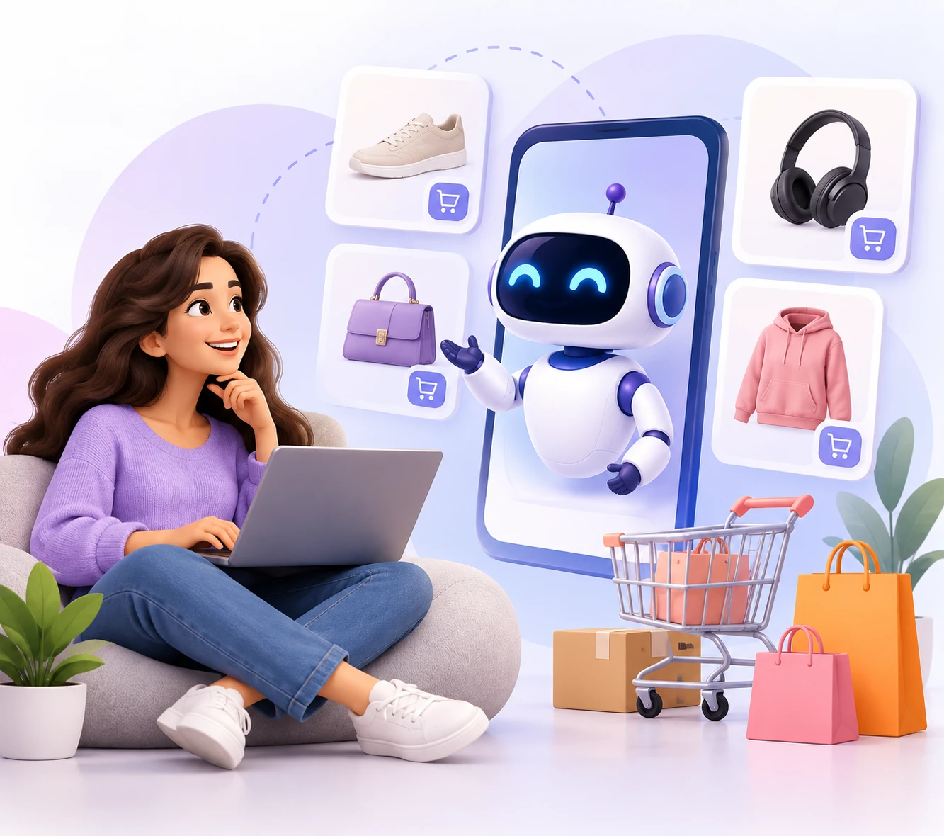 AI chatbot for ecommerce chatbot solution