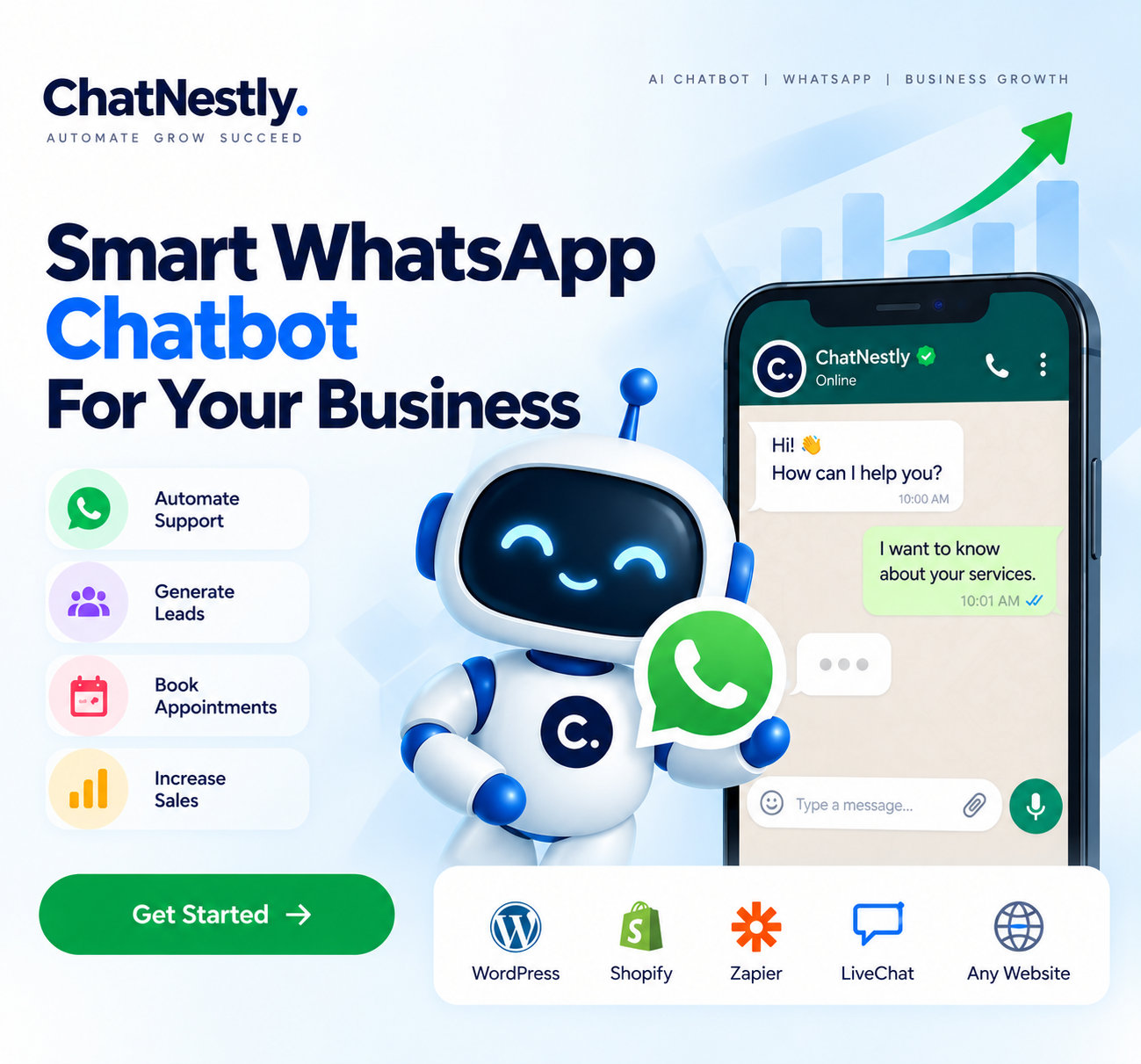 WhatsApp chatbot automation chatbot solution